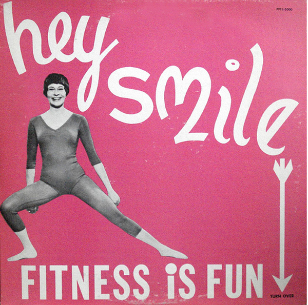 WORK IT GIRL // vintage exercise albums Modern Kiddo